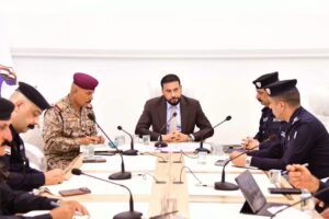 محافظ ميسان يعقد اجتماعاً أمنياً موسعاً لبحث الأوضاع الأمنية في جنوب المحافظة