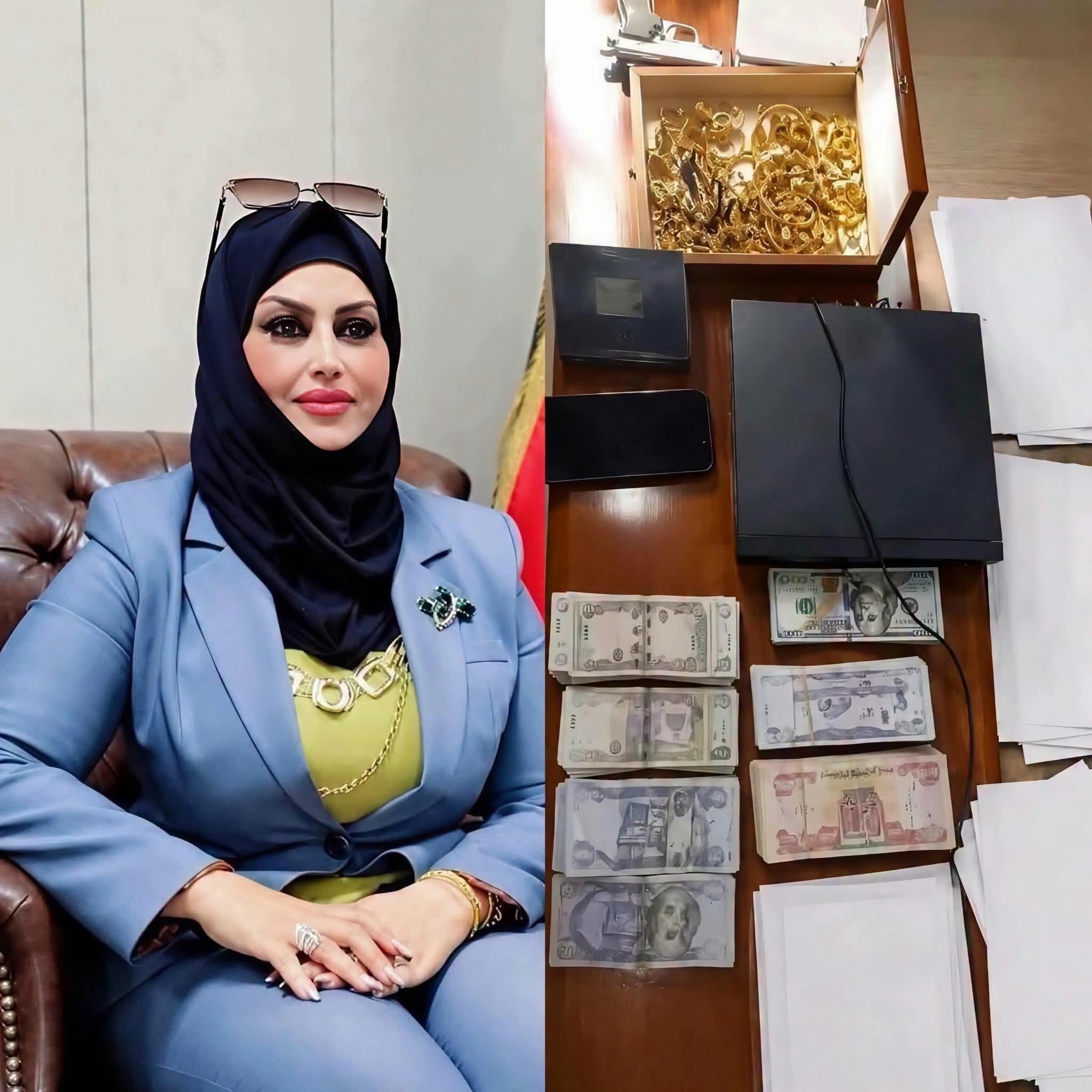 الحكم بالحبس الشديد 4 سنوات بحق معاونة مدير التسجيل العقاري في تكريت وموظف آخر